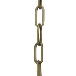 48 in. Brushed Brass Square Profile Accessory Chain by Progress Lighting