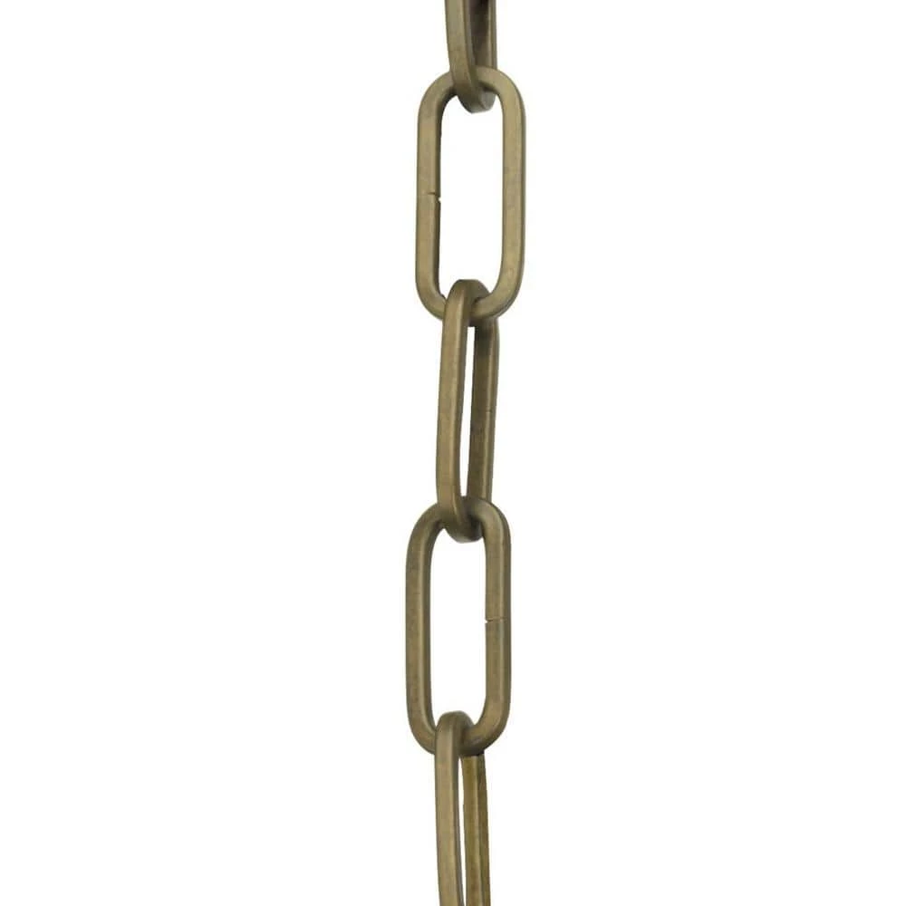 120 in. Aged Brass Accessory Chain by Progress Lighting 3 120 in. Aged Brass Accessory Chain by Progress Lighting