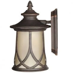 Resort Collection 1-Light Aged Copper 10.9 in. Outdoor Wall Lantern Sconce by Progress Lighting -Progress Lighting Shop aged copper progress lighting outdoor sconces p5987 122di 1d 1000