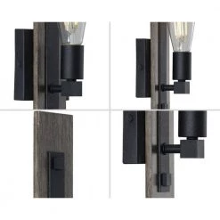 Hemsworth 1-Light Aged Oak Wall Bracket by Progress Lighting -Progress Lighting Shop aged oak progress lighting vanity lighting p710093 031 1d 1000