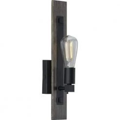 Hemsworth 1-Light Aged Oak Wall Bracket by Progress Lighting -Progress Lighting Shop aged oak progress lighting vanity lighting p710093 031 c3 1000