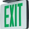 120-Volt Die-Cast Aluminum Integrated LED Exit Sign by Progress Lighting -Progress Lighting Shop aluminum finish progress lighting emergency exit lights peale dg em 16 64 1000