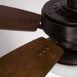 Billows Collection 52 in. LED Indoor Antique Bronze Rustic Ceiling Fan with Light Kit by Progress Lighting 18 Billows Collection 52 in. LED Indoor Antique Bronze Rustic Ceiling Fan with Light Kit by Progress Lighting -Progress Lighting Shop antique bronze progress lighting ceiling fans with lights p2552 20 66 1000