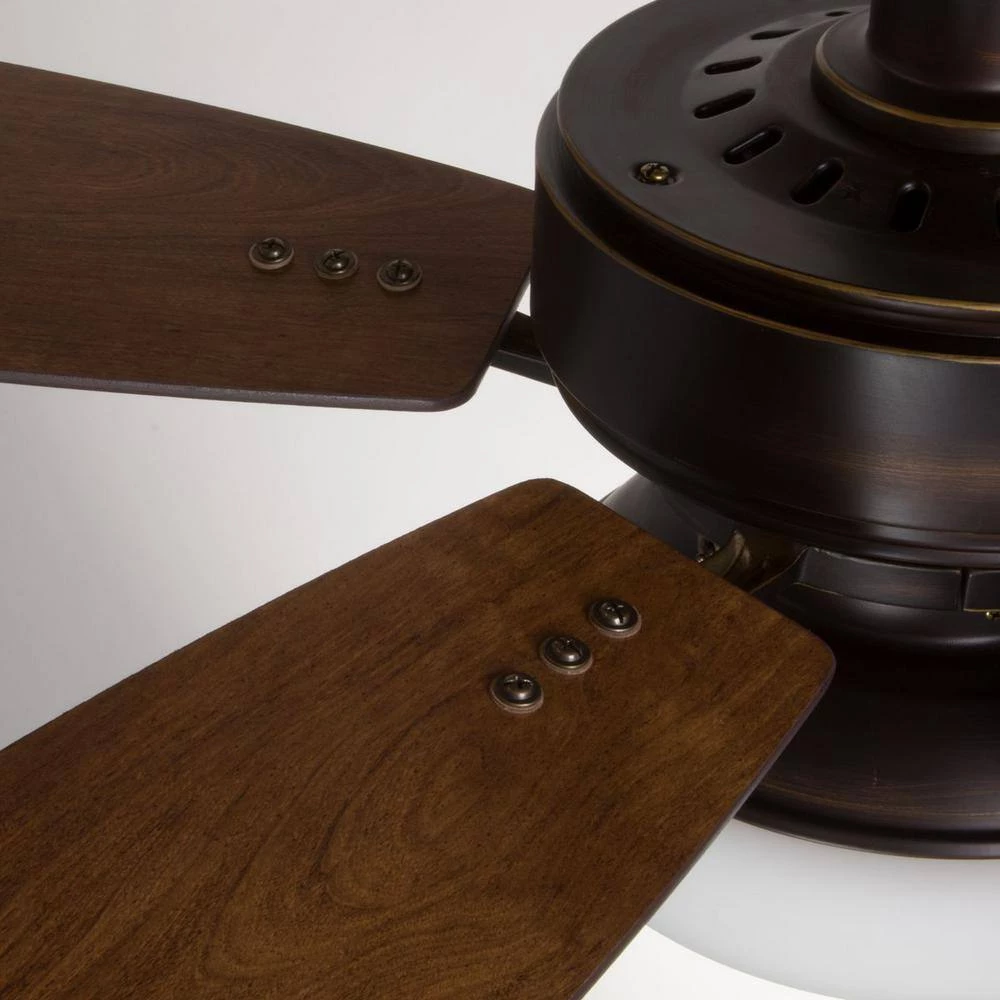 Billows Collection 52 in. LED Indoor Antique Bronze Rustic Ceiling Fan with Light Kit by Progress Lighting 7 Billows Collection 52 in. LED Indoor Antique Bronze Rustic Ceiling Fan with Light Kit by Progress Lighting - Image 5