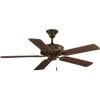 AirPro Collection 52 in. Indoor Antique Bronze Industrial Ceiling Fan by Progress Lighting