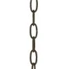 Antique Bronze 9-Gauge Accessory Chain by Progress Lighting 2 Antique Bronze 9-Gauge Accessory Chain by Progress Lighting -Progress Lighting Shop antique bronze progress lighting chains p8757 20 64 1000