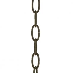 Antique Bronze 9-Gauge Accessory Chain by Progress Lighting