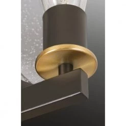 Looking Glass Collection 6-Light Antique Bronze Clear Seeded Glass Global Chandelier LightLinear by Progress Lighting -Progress Lighting Shop antique bronze progress lighting chandeliers p400003 020 c3 1000