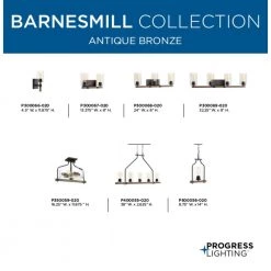 Barnes Mill Collection 5-Light Antique Bronze Chandelier with Shade by Progress Lighting 13 Barnes Mill Collection 5-Light Antique Bronze Chandelier with Shade by Progress Lighting -Progress Lighting Shop antique bronze progress lighting chandeliers p400055 020 a0 1000