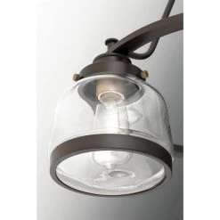 Judson Collection 3-Light Antique Bronze Clear Glass Farmhouse Chandelier Light by Progress Lighting -Progress Lighting Shop antique bronze progress lighting chandeliers p400057 020 fa 1000