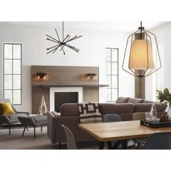 Astra Collection 42-3/8 in. 8-Light Mid-Century Modern Antique Bronze Mid-Century Modern Chandelier Light by Progress Lighting 22 Astra Collection 42-3/8 in. 8-Light Mid-Century Modern Antique Bronze Mid-Century Modern Chandelier Light by Progress Lighting -Progress Lighting Shop antique bronze progress lighting chandeliers p400109 020 66 1000