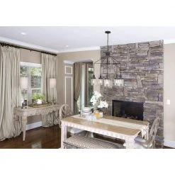 Calhoun Collection 5-Light Antique Bronze Chandelier with Shade by Progress Lighting -Progress Lighting Shop antique bronze progress lighting chandeliers p400133 020 1f 1000