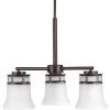 Cascadia Collection 3-Light Antique Bronze Etched Glass Coastal Chandelier Light by Progress Lighting 2 Cascadia Collection 3-Light Antique Bronze Etched Glass Coastal Chandelier Light by Progress Lighting -Progress Lighting Shop antique bronze progress lighting chandeliers p4612 20 64 1000