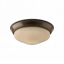 11 in. 1-Light Antique Bronze Integrated LED Flush Mount by Progress Lighting