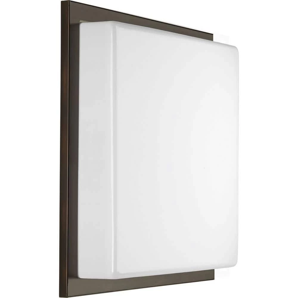 18 in. Transit Collection 3-Light Antique Bronze Integrated LED Flush Mount by Progress Lighting 5 18 in. Transit Collection 3-Light Antique Bronze Integrated LED Flush Mount by Progress Lighting - Image 3