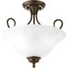 2-Light Antique Bronze Semi-Flush Mount by Progress Lighting -Progress Lighting Shop antique bronze progress lighting flush mount lights p3460 20et 64 1000