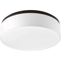 Maier LED 18 in. 28.5-Watt Antique Bronze Integrated LED Flush Mount by Progress Lighting