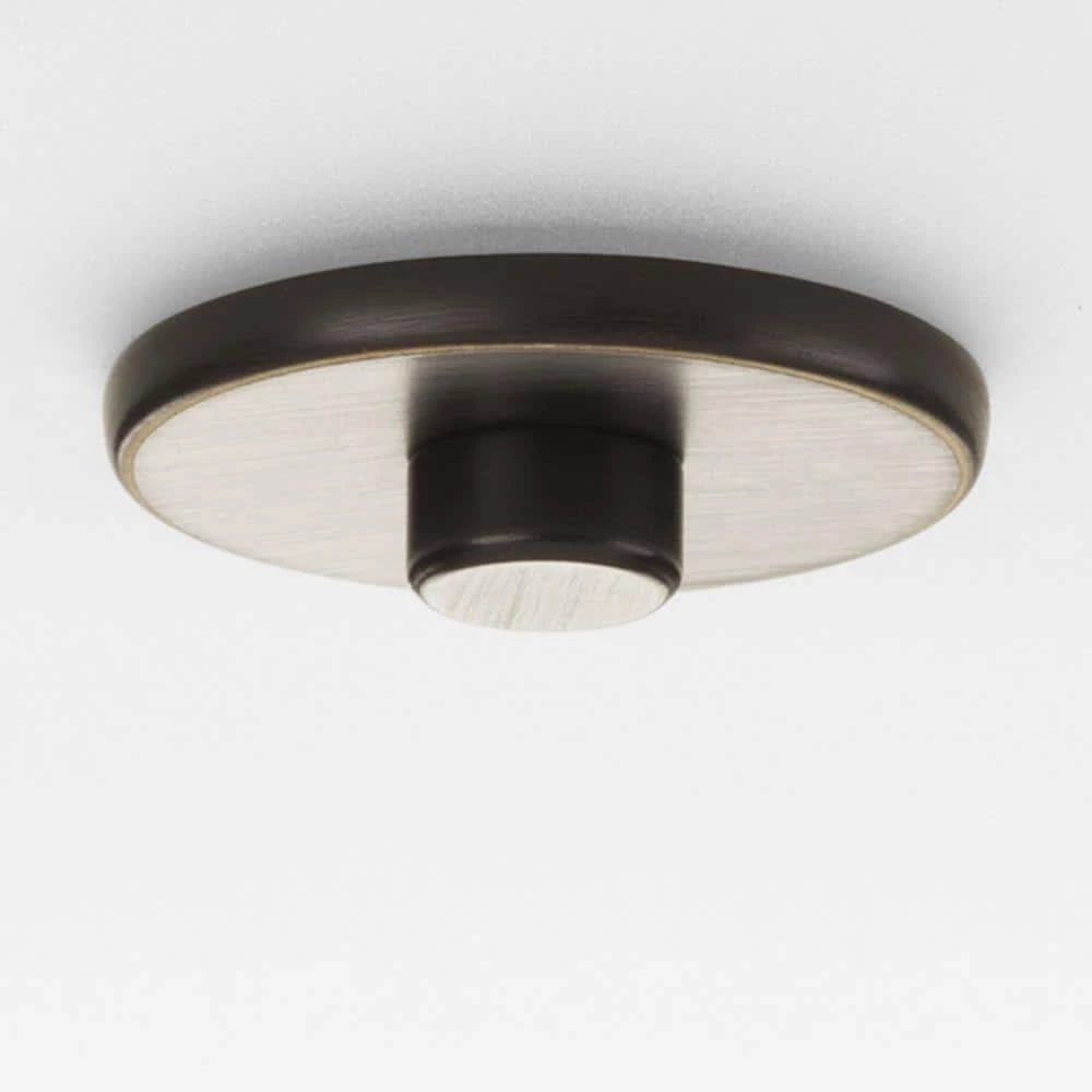 Arden Collection 2-Light Antique Bronze Flush Mount with Linen Shade by Progress Lighting 7 Arden Collection 2-Light Antique Bronze Flush Mount with Linen Shade by Progress Lighting - Image 5
