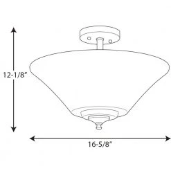 Joy Collection 3-Light Antique Bronze Semi-Flush Mount by Progress Lighting 12 Joy Collection 3-Light Antique Bronze Semi-Flush Mount by Progress Lighting -Progress Lighting Shop antique bronze progress lighting flush mount lights p3864 20w c3 1000