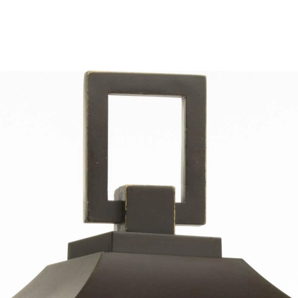 Gibbes Street Collection 9-1/2 in. 3-Light Antique Bronze Clear Beveled Glass New Traditional Outdoor Post Lantern Light by Progress Lighting 5 Gibbes Street Collection 9-1/2 in. 3-Light Antique Bronze Clear Beveled Glass New Traditional Outdoor Post Lantern Light by Progress Lighting - Image 3