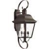 Andover Collection 4-Light Antique Bronze Clear Beveled Glass Farmhouse Outdoor Extra-Large Wall Lantern Light by Progress Lighting -Progress Lighting Shop antique bronze progress lighting outdoor sconces p5627 20 64 1000