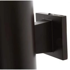 Cylinder Collection 5" Antique Bronze Modern Outdoor Wall Lantern Cylinder Light Up and Down Light Output by Progress Lighting -Progress Lighting Shop antique bronze progress lighting outdoor sconces p5675 20 40 1000