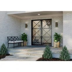 Cylinder Collection 5" Antique Bronze Modern Outdoor Wall Lantern Cylinder Light Up and Down Light Output by Progress Lighting -Progress Lighting Shop antique bronze progress lighting outdoor sconces p5675 20 4f 1000