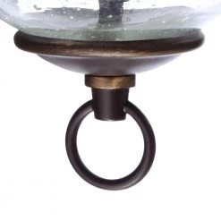 Seeded Glass Collection 9.75 in. 3-Light Antique Bronze Foyer Pendant with Clear Seeded Glass by Progress Lighting -Progress Lighting Shop antique bronze progress lighting pendant lights p3753 20 66 1000