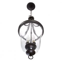 Seeded Glass Collection 9.75 in. 3-Light Antique Bronze Foyer Pendant with Clear Seeded Glass by Progress Lighting -Progress Lighting Shop antique bronze progress lighting pendant lights p3753 20 a0 1000