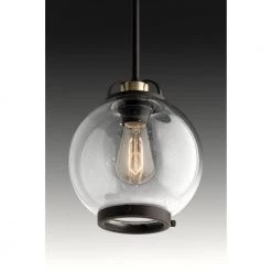 Chronicle Collection 1-Light Antique Bronze Mini Pendant with Clear Seeded Glass by Progress Lighting 12 Chronicle Collection 1-Light Antique Bronze Mini Pendant with Clear Seeded Glass by Progress Lighting -Progress Lighting Shop antique bronze progress lighting pendant lights p5309 20 1d 1000