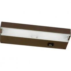 Hide-a-Lite III Collection Antique Bronze 1-Light Under cabinet Fixture by Progress Lighting