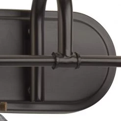 Judson Collection 35-3/4 in. 4-Light Antique Bronze Clear Glass Farmhouse Bathroom Vanity Light by Progress Lighting -Progress Lighting Shop antique bronze progress lighting vanity lighting p300083 020 4f 1000