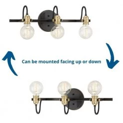 Axle Collection 3-Light Antique Bronze Vintage Wall Light by Progress Lighting -Progress Lighting Shop antique bronze progress lighting vanity lighting p300191 020 fa 1000