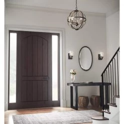 Calhoun Collection 5 in. 1-Light Antique Bronze Clear Glass Farmhouse Urban Industrial Bathroom Vanity Light by Progress Lighting -Progress Lighting Shop antique bronze progress lighting wall sconces p300045 020 c3 1000