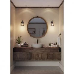 Judson Collection 1-Light Antique Bronze Clear Glass Farmhouse Bath Vanity Light by Progress Lighting -Progress Lighting Shop antique bronze progress lighting wall sconces p300080 020 4f 1000