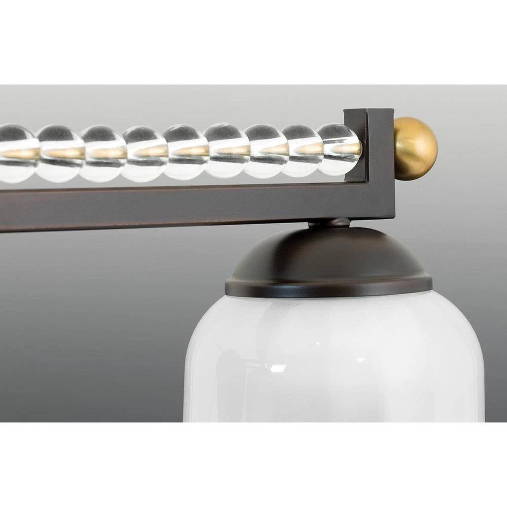 Carlyn Collection 1-Light Antique Bronze Bath Light by Progress Lighting 5 Carlyn Collection 1-Light Antique Bronze Bath Light by Progress Lighting - Image 3