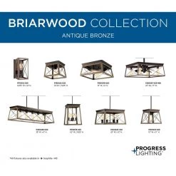 Briarwood Collection 1-Light Antique Bronze Farmhouse Wall Sconce Light by Progress Lighting -Progress Lighting Shop antique bronze progress lighting wall sconces p710012 020 31 1000