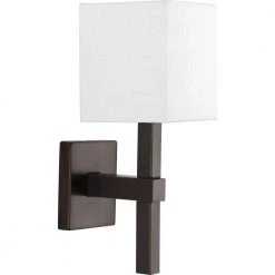 Metro Collection 1-Light Antique Bronze Wall Sconce by Progress Lighting