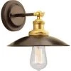 Archives Collection 1-Light Antique Bronze Wall Sconce with Metal Shade by Progress Lighting 2 Archives Collection 1-Light Antique Bronze Wall Sconce with Metal Shade by Progress Lighting -Progress Lighting Shop antique bronze progress lighting wall sconces p7156 20 64 1000