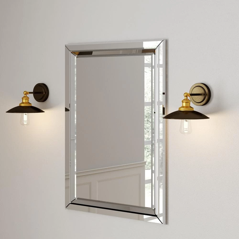 Archives Collection 1-Light Antique Bronze Wall Sconce with Metal Shade by Progress Lighting 7 Archives Collection 1-Light Antique Bronze Wall Sconce with Metal Shade by Progress Lighting - Image 5