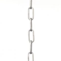 48 in. Antique Nickel Square Profile Accessory Chain by Progress Lighting