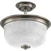 Archie Collection 2-Light Antique Nickel Semi-Flush Mount by Progress Lighting -Progress Lighting Shop antique nickel progress lighting flush mount lights p2334 81 64 1000
