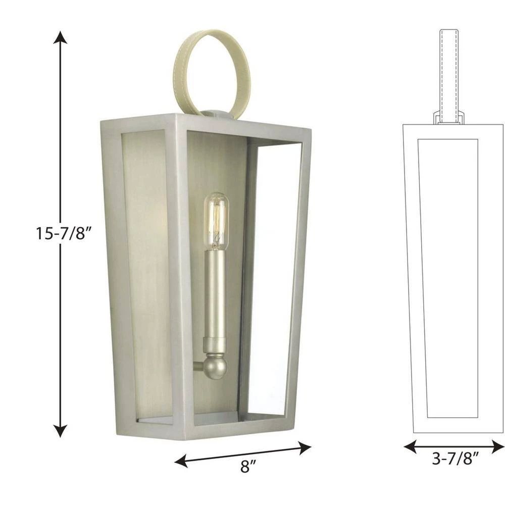 Jeffrey Alan Marks Point Dume Collection Shearwater Antique Nickel Wall Sconce by Progress Lighting 5 Jeffrey Alan Marks Point Dume Collection Shearwater Antique Nickel Wall Sconce by Progress Lighting - Image 3