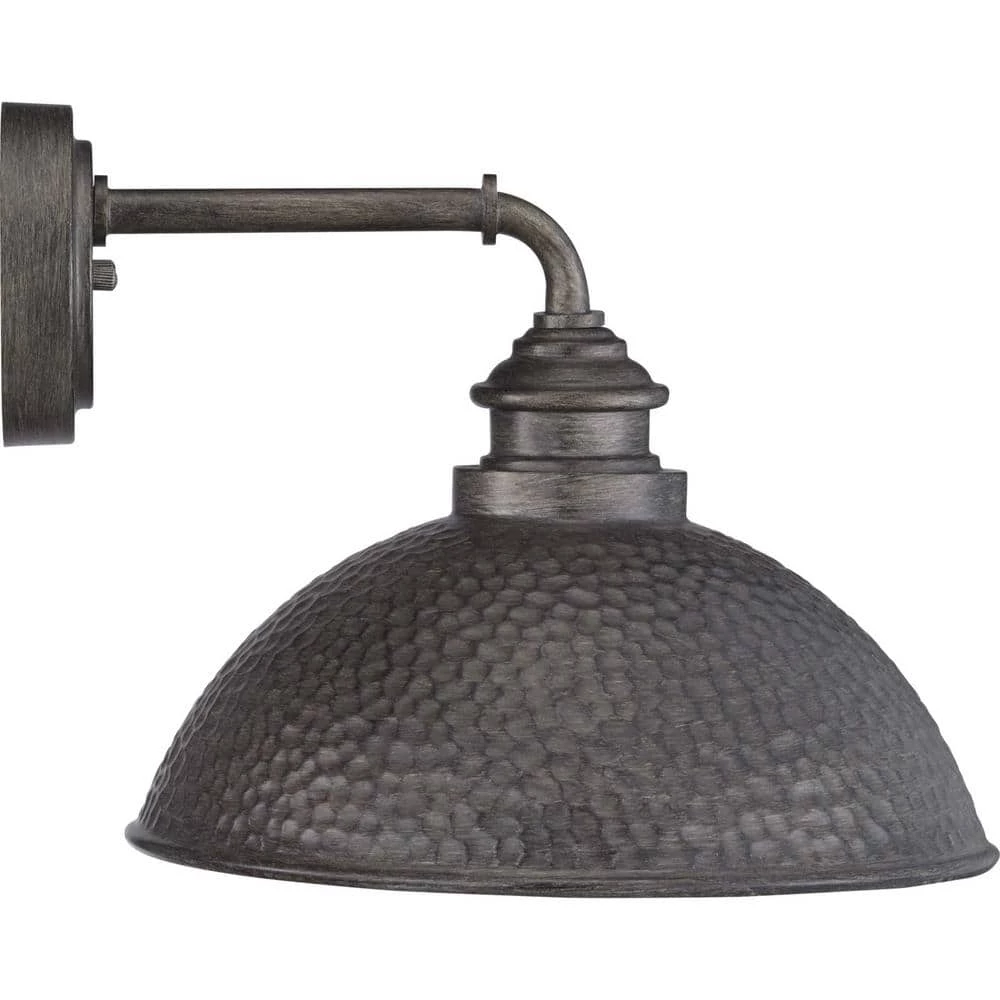 Englewood Collection 1-Light Antique Pewter Farmhouse Outdoor Medium Wall Lantern Light by Progress Lighting 9 Englewood Collection 1-Light Antique Pewter Farmhouse Outdoor Medium Wall Lantern Light by Progress Lighting - Image 7