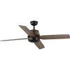 Shaffer 56 in. 4-Blade Bronze Ceiling Fan by Progress Lighting -Progress Lighting Shop architectural bronze progress lighting ceiling fans without lights p2590 129 64 1000