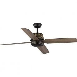 Progress Lighting Shop 36 Shaffer 56 in. 4-Blade Bronze Ceiling Fan by Progress Lighting