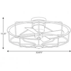 Loring 32 in. Black Ceiling Fan by Progress Lighting 17 Loring 32 in. Black Ceiling Fan by Progress Lighting -Progress Lighting Shop black progress lighting ceiling fans without lights p250006 031 76 1000