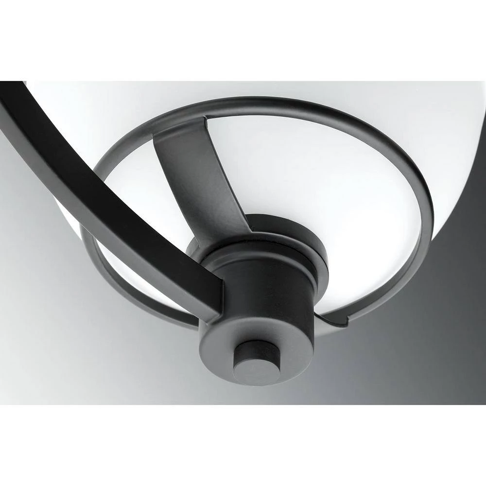 Domain Collection 4-Light Black Chandelier by Progress Lighting 4 Domain Collection 4-Light Black Chandelier by Progress Lighting - Image 2