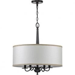 Durrell Collection 4-Light Black Chandelier by Progress Lighting -Progress Lighting Shop black progress lighting chandeliers p400218 031 44 1000