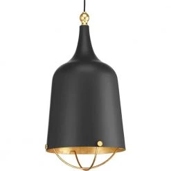 Era Collection 1-Light Black Pendant by Progress Lighting